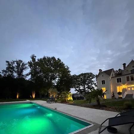 Demeure D'exception A La Campagne, 1h15 De Paris, Padel & Piscine Villa