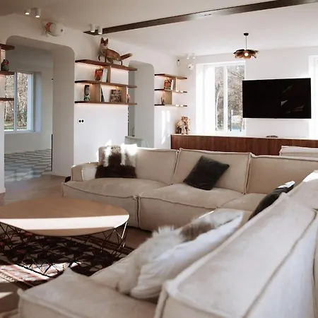 Demeure D'exception A La Campagne, 1h15 De Paris, Padel & Piscine