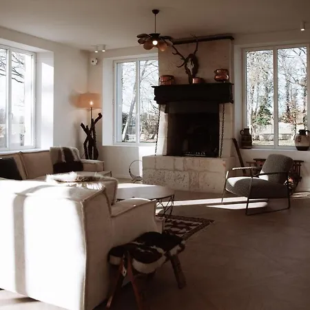 Villa Demeure D'exception à La Campagne, 1h15 De Paris, Padel&piscine