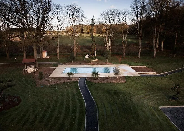 Demeure D'exception A La Campagne, 1h15 De Paris, Padel & Piscine *